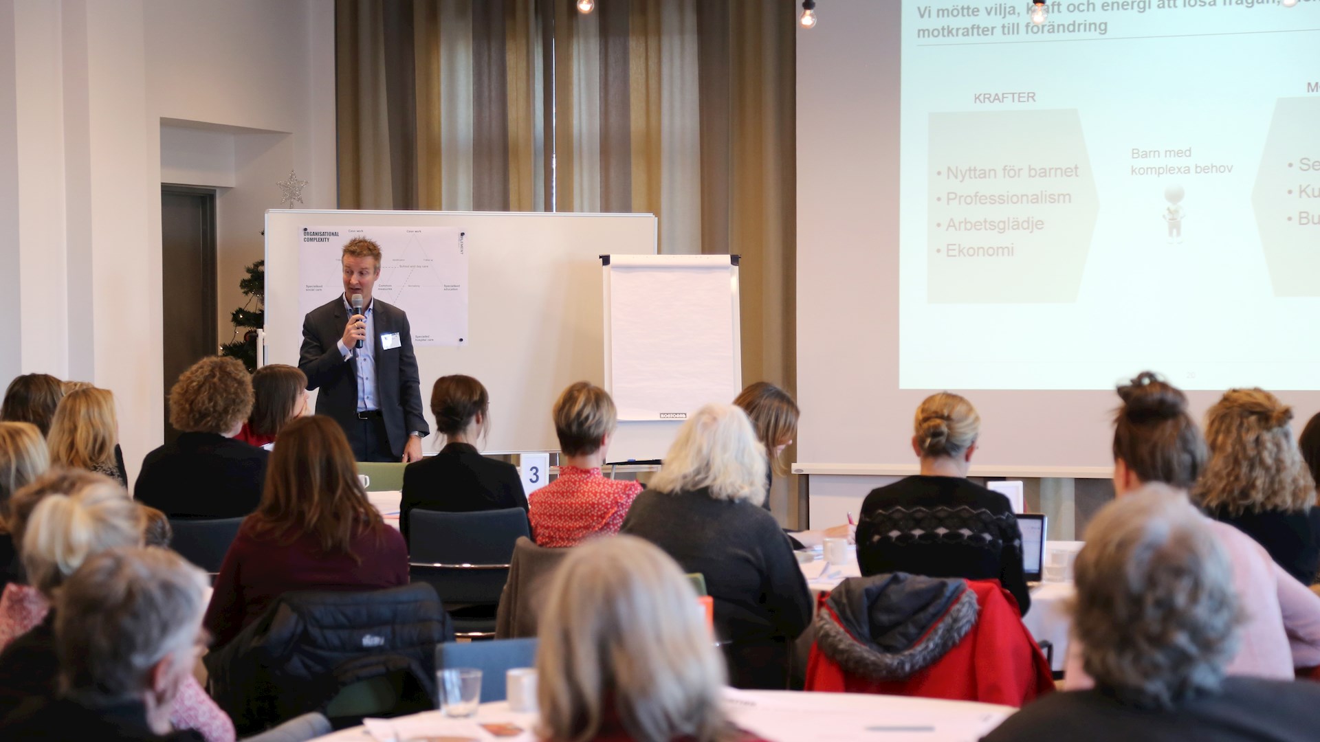 Jonas Winqvist föreläser