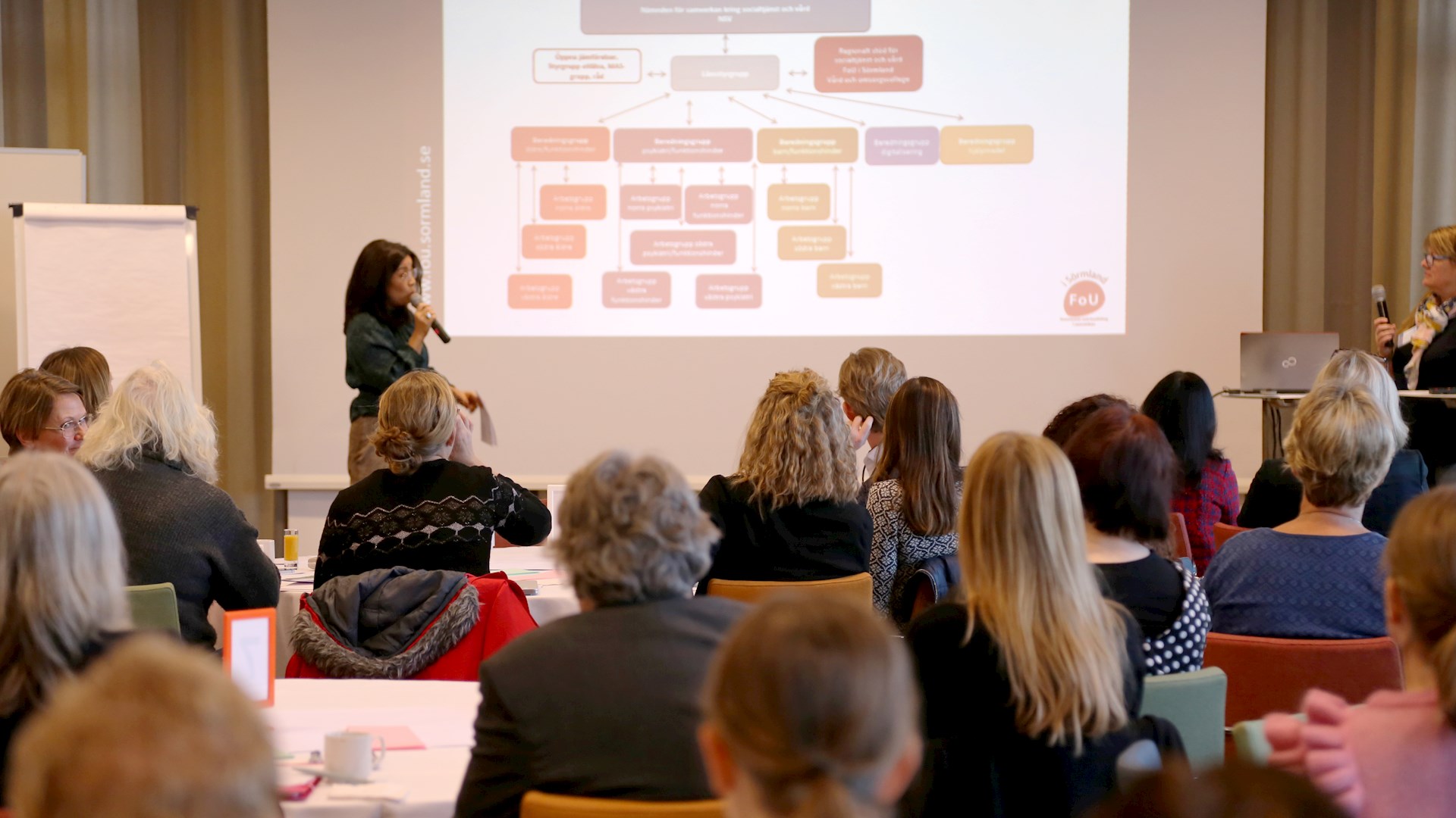Mari Kampf Westberg och Agneta von Schoting