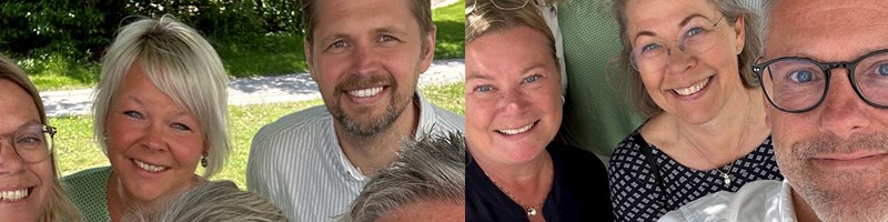 Forskarna i projektet DepActive, selfie