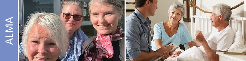 Bild som illustrerar akut mobilt team och projektgruppen