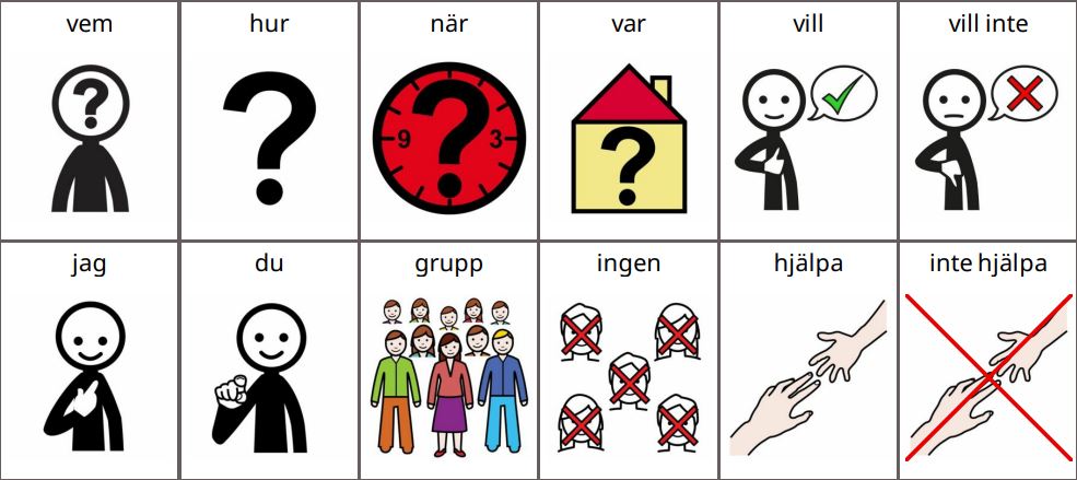 Ett urval bilder från bildstöd på vgregion.se