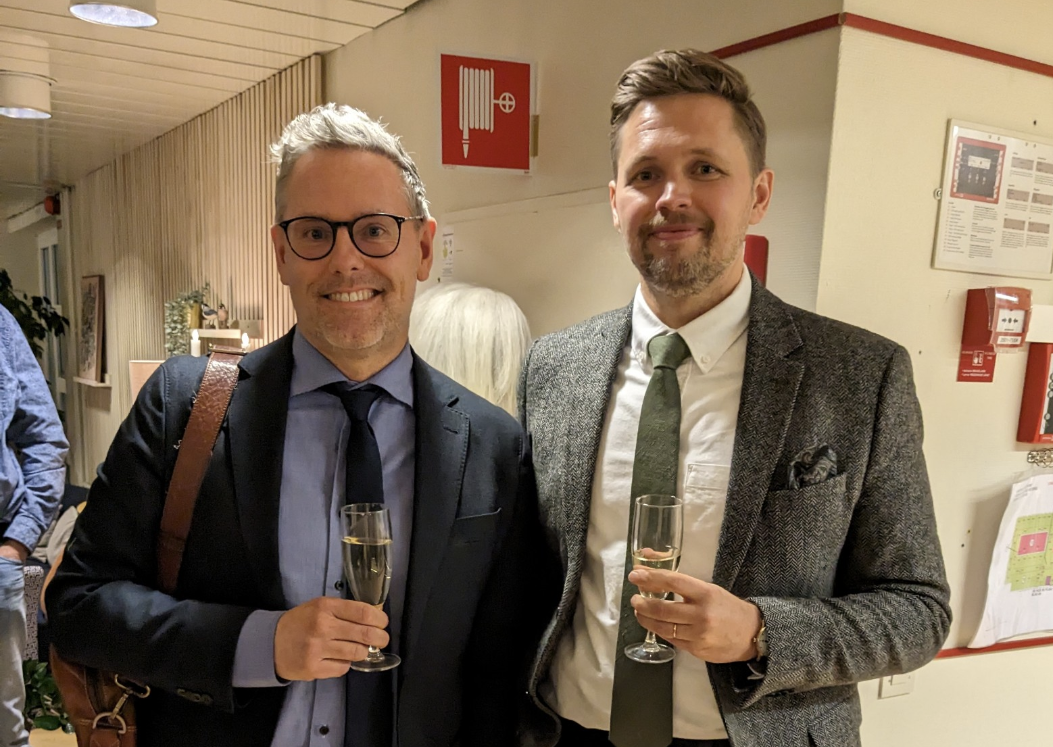 Mattias Damberg och Johnny Pellas, fotograf Susanne Nygård