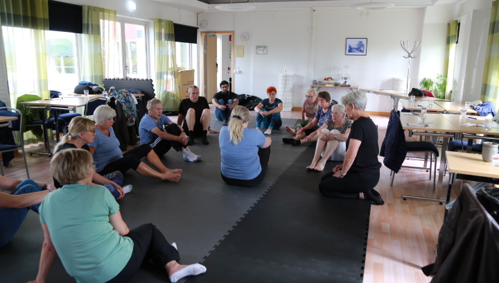 Bild på traning - fallfitness