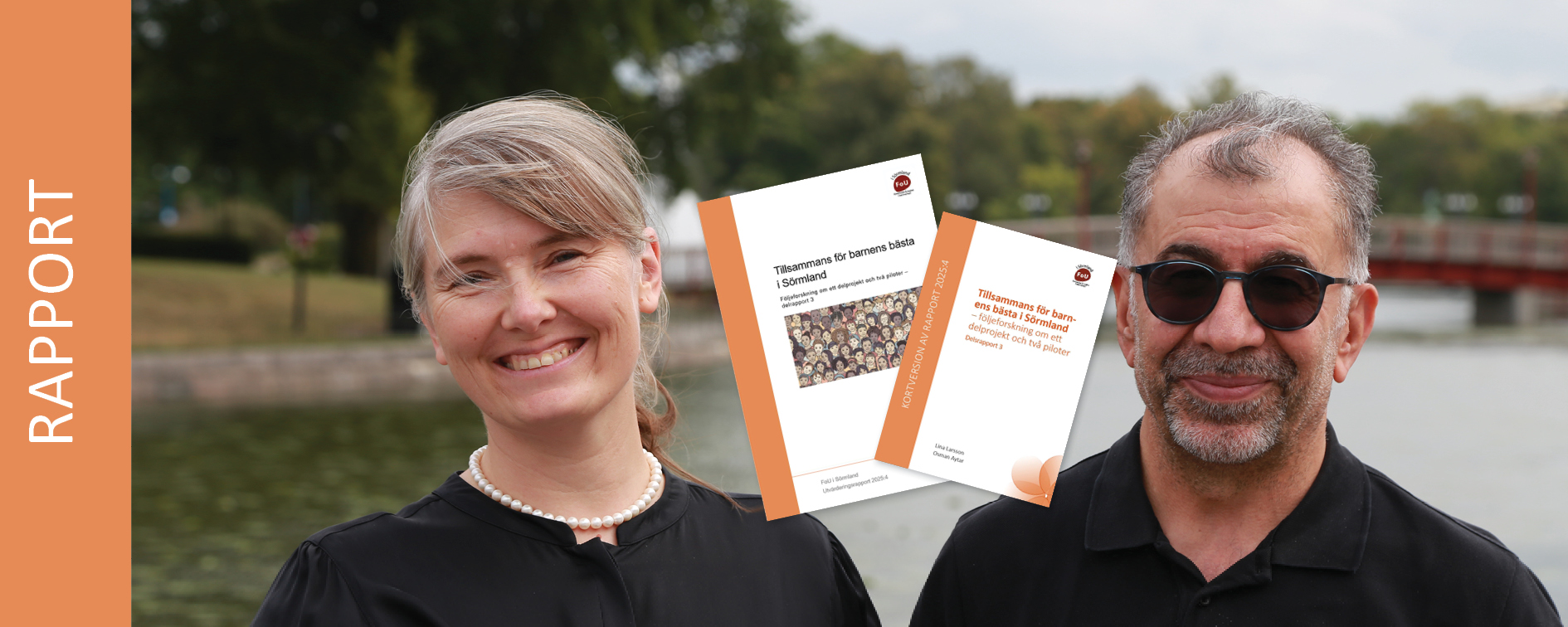 Foskningsledarna Lina och Osman